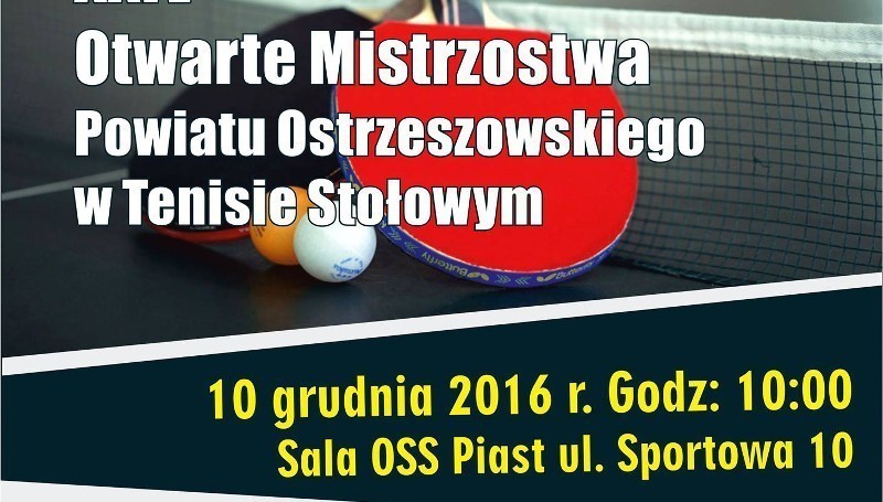  Otwarte Mistrzostwa Powiatu Ostrzeszowskiego – zaproszenie
