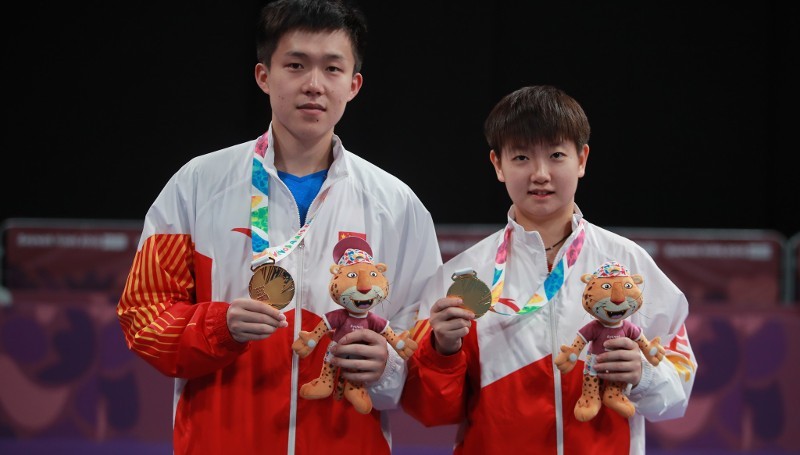  Wang Chuqin i Sun Yingsha wygrali Młodzieżowe Igrzyska Olimpijskie!