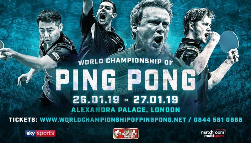  Mistrzostwa świata w ping pongu na żywo w Sportklubie!